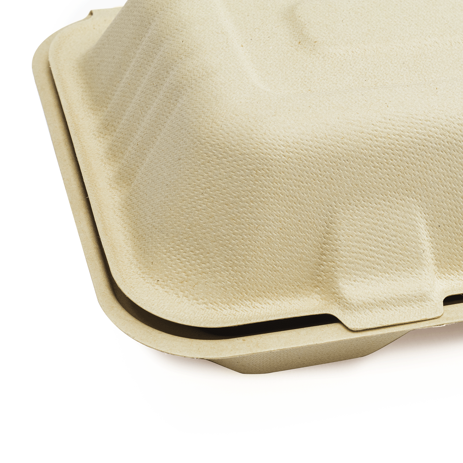 Karat Earth 2 Compartments, 9''x6'' Molded Fiber Hinged Containers Karat Earth 2 Compartments, 9''x6'' Molded Fiber Hinged Containers