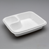 Karat Earth PFAS free Bagasse Nacho Tray, 2 Compartments - 600 pcs