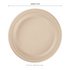 Karat Earth 9'' Molded Fiber Round Plates, PFAS Free, Natural - 500 pcs