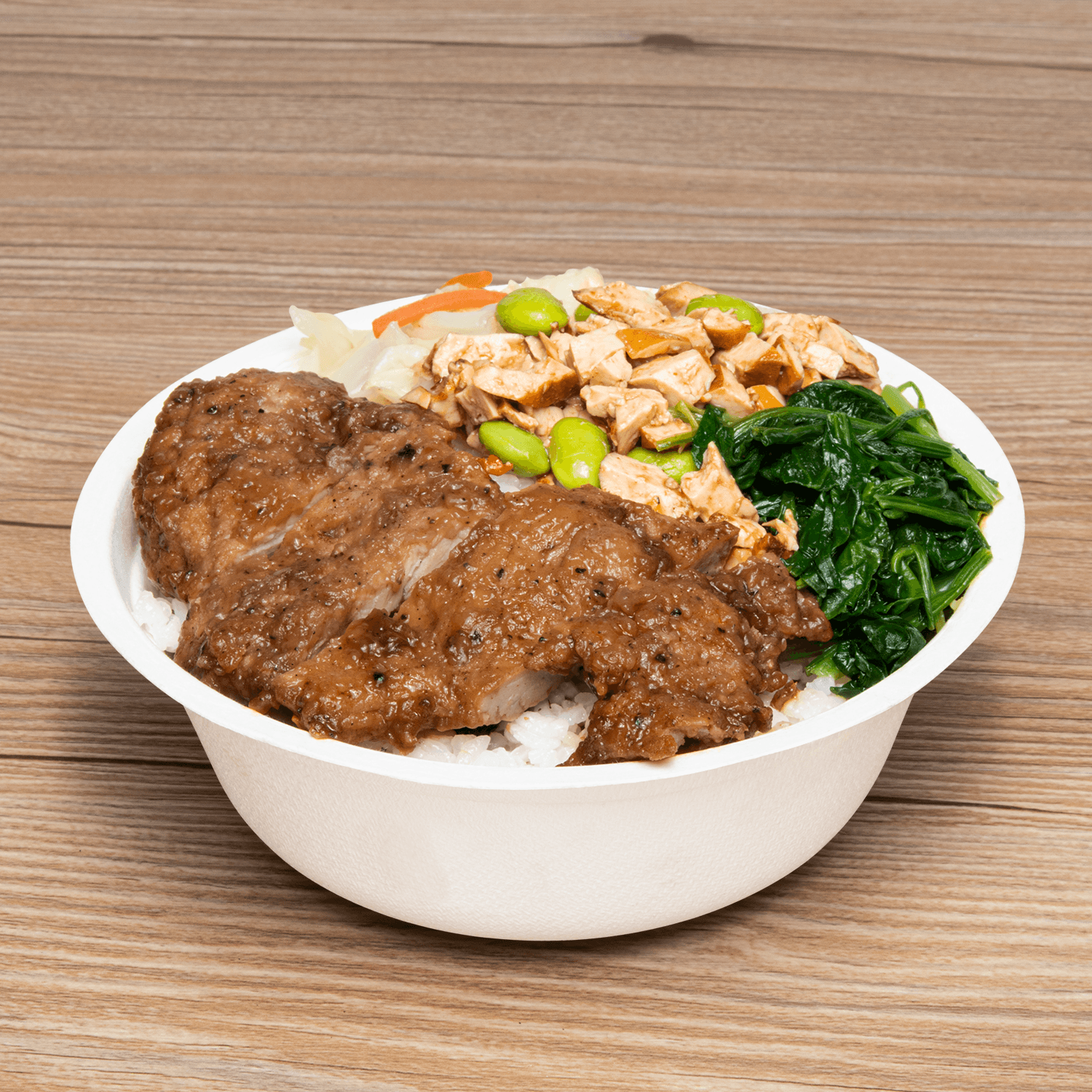 Karat Earth 16oz Compostable Bagasse Rice Bowls, White - 1,000 pcs