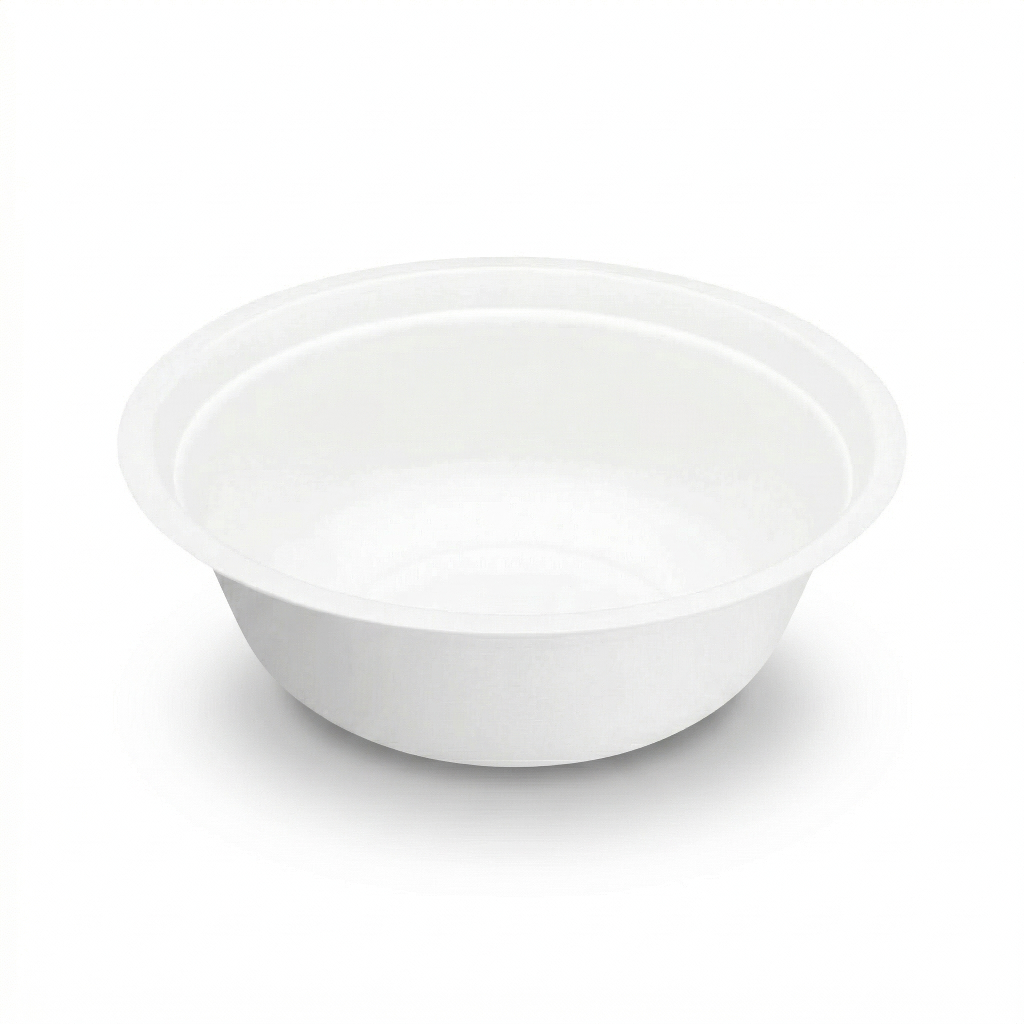 Karat Earth 16oz Compostable Bagasse Rice Bowls, White - 1,000 pcs