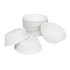Karat Earth 16oz Compostable Bagasse Rice Bowls, White - 1,000 pcs