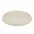 Karat Earth Bagasse Flat Lid for 16-24 oz Bagasse Take Out Bowl, Round - 500 pcs