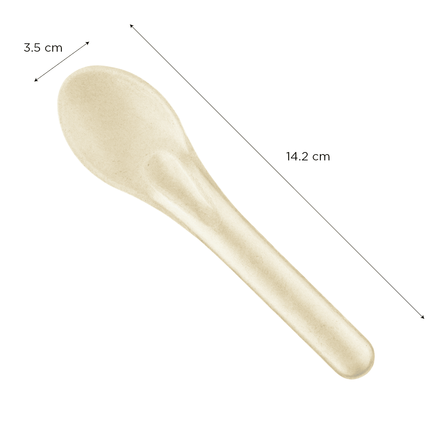 Karat Earth PFAS Free Bagasse Spoon Paper Wrapped - 750 pcs
