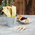 Karat Earth PFAS Free Bagasse Cutlery Kits (Knife, Fork, Soup Spoon, 2-ply Napkin), Paper Wrapped - 250 sets