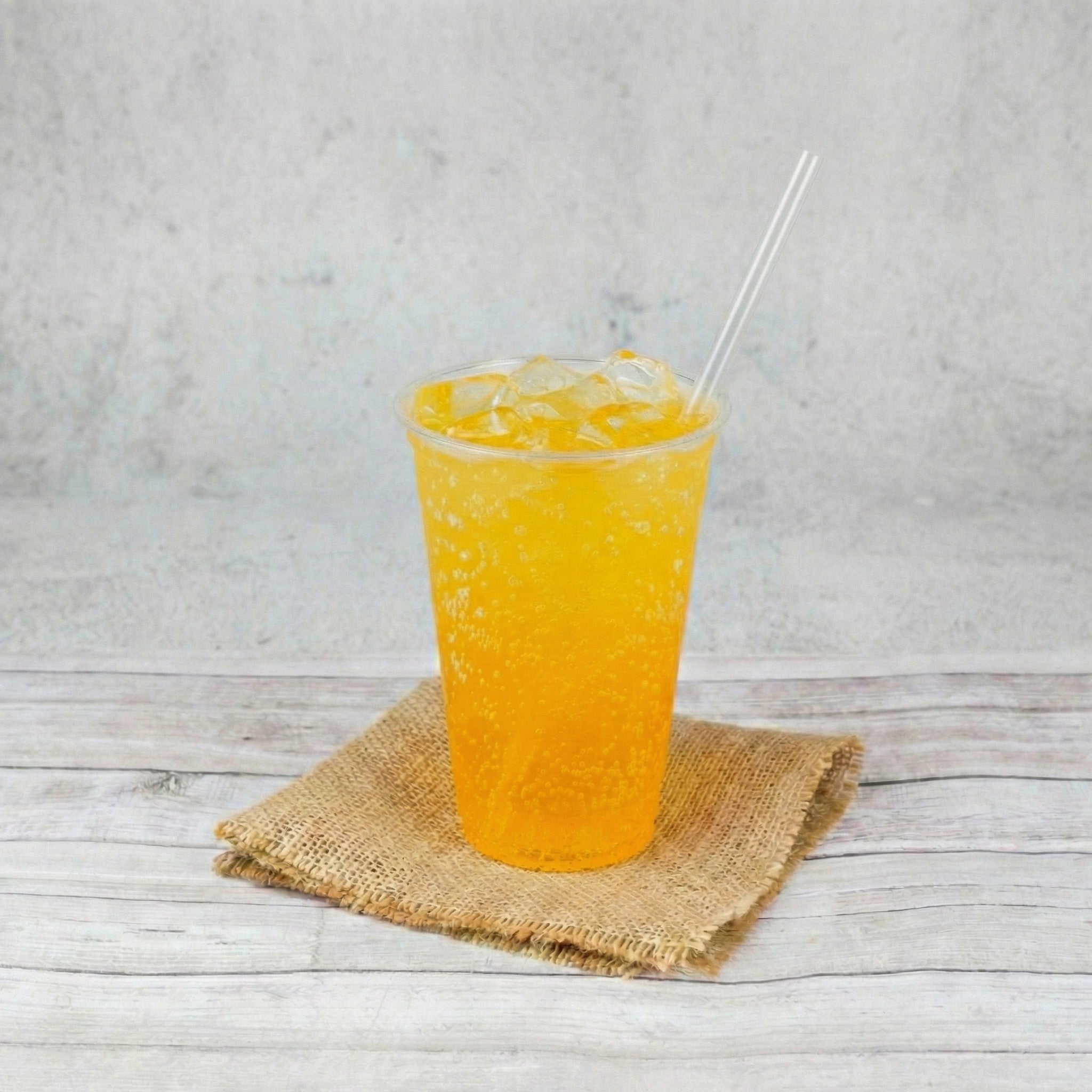 Karat Earth 10.25" Giant PLA Straw (7mm) Paper Wrapped, Clear - 1,200 pcs