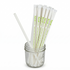 Karat Earth 10.25" Giant Paper Straw (7mm) Paper Wrapped, White - 1,200 pcs
