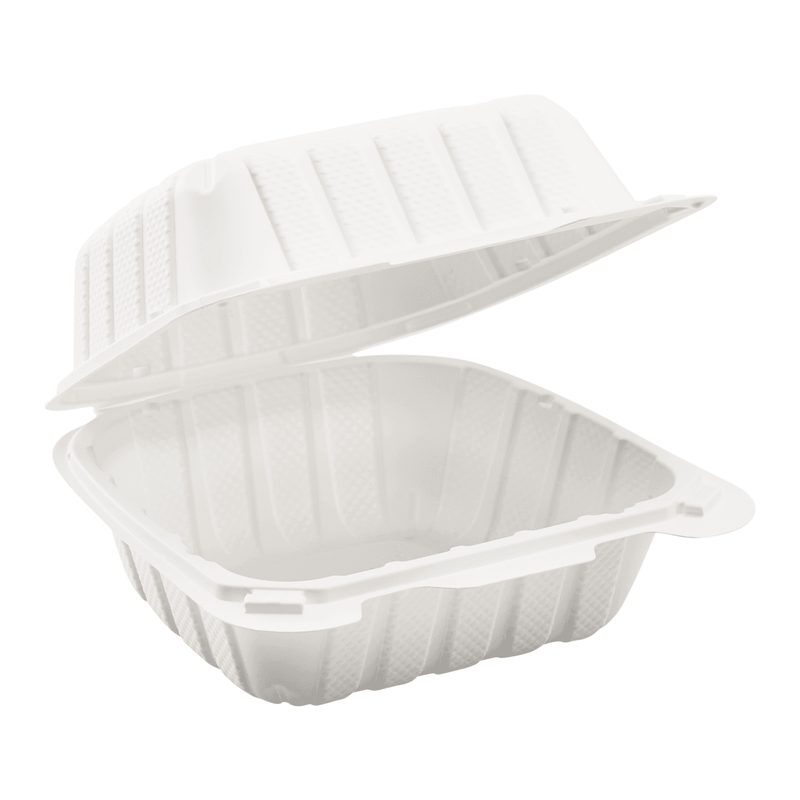 Crystal Seal® Muffin Container 7.81X7.63X3.22 IN 4 Compartment