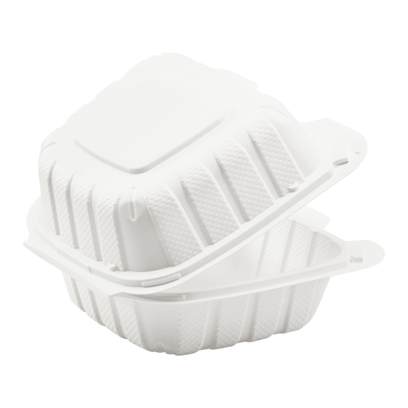 lucky pack PC-01 24oz Clear Plastic Disposable Salad Bowls with Lids