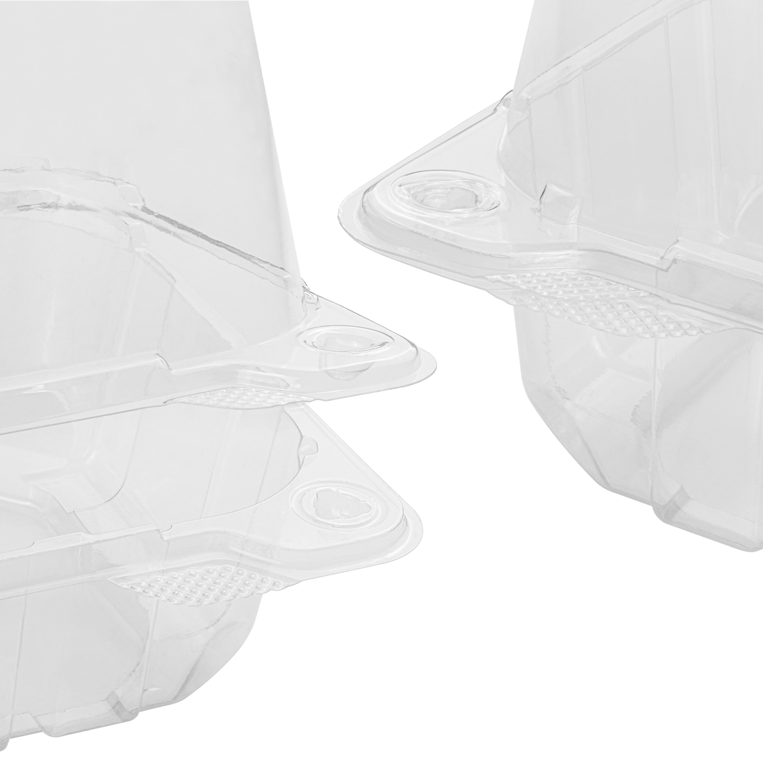 Karat Earth 9''x5'' PLA Hinged Container - 250 pcs – LollicupStore Karat Earth 9''x5'' PLA Hinged Container - 250 pcs – LollicupStore