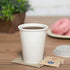 Karat Earth 12oz Eco-Friendly Paper Hot Cups (90mm), White - 1,000 pcs