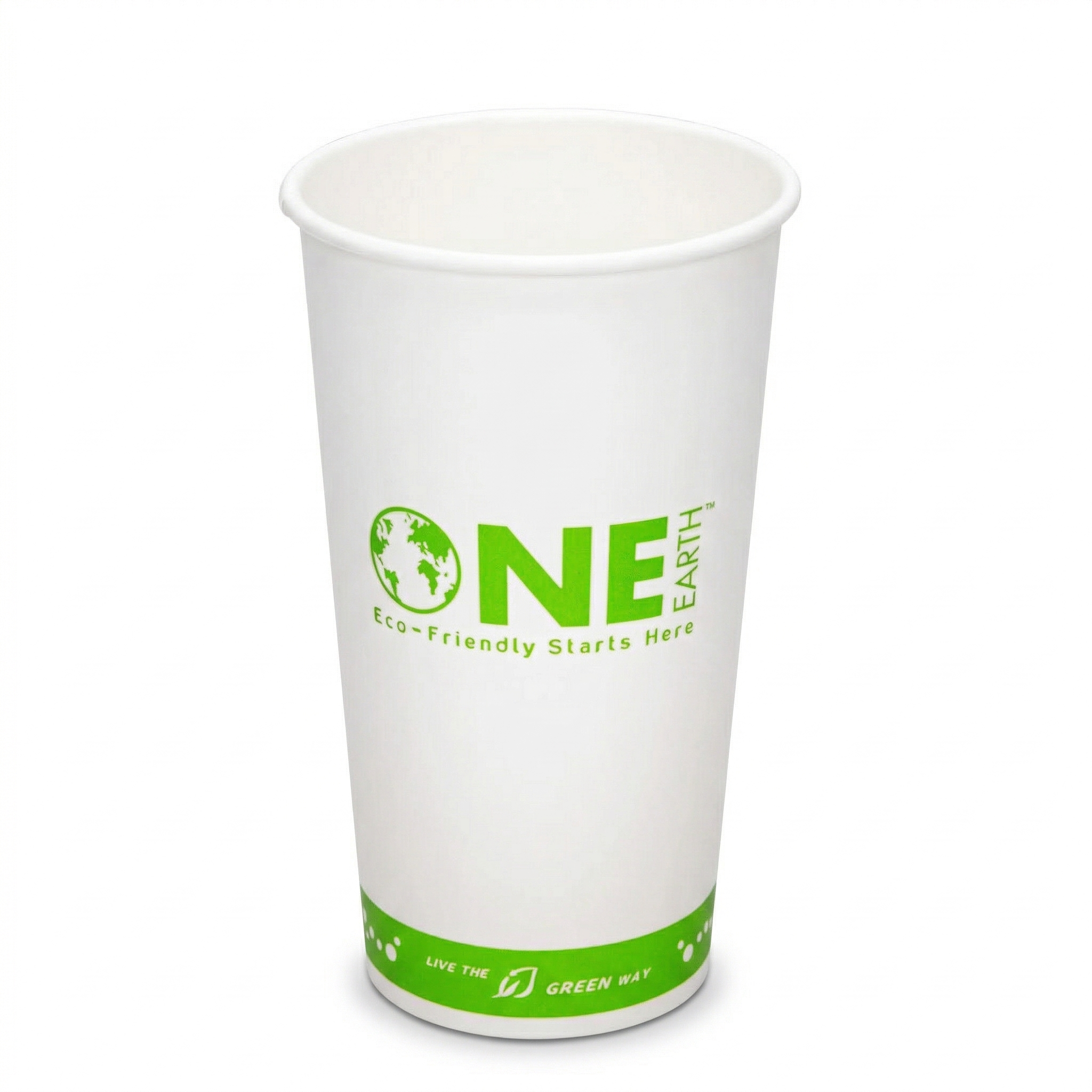 Karat Earth 20oz Eco-Friendly Paper Hot Cups (90mm), Generic Print - 600 pcs