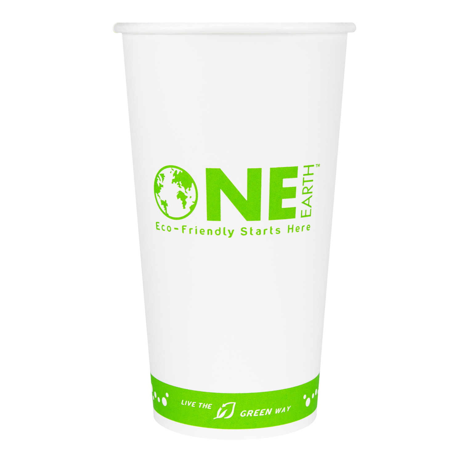 Karat Earth 20oz Eco-Friendly Paper Hot Cups (90mm), Generic Print - 600 pcs