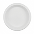 Karat Earth 10.25" Mineral Filled PP Round Plates, White - 500 pcs
