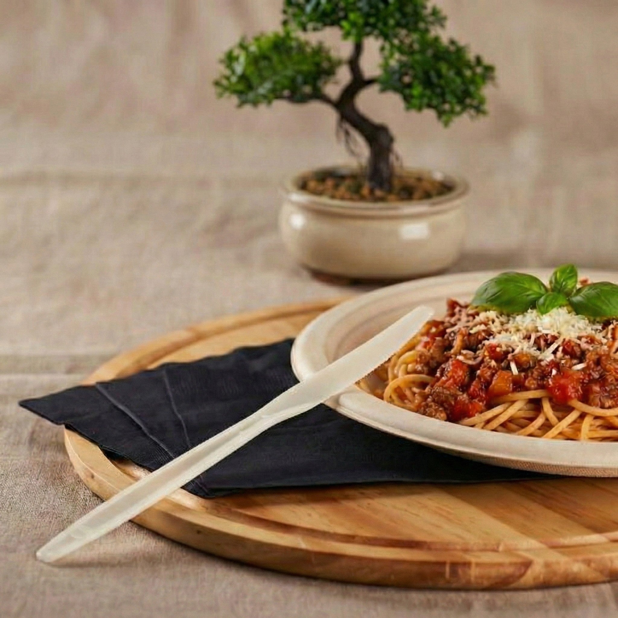 Karat Earth Heavy Weight Bio-Based Knives, Natural - 1,000 pcs