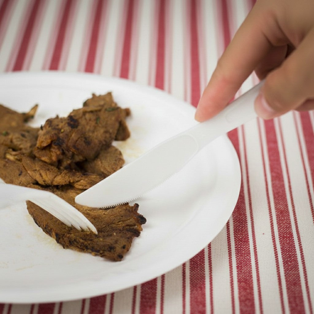 Karat Earth PLA Heavy Weight Compostable Knives, Natural - 1,000 pcs