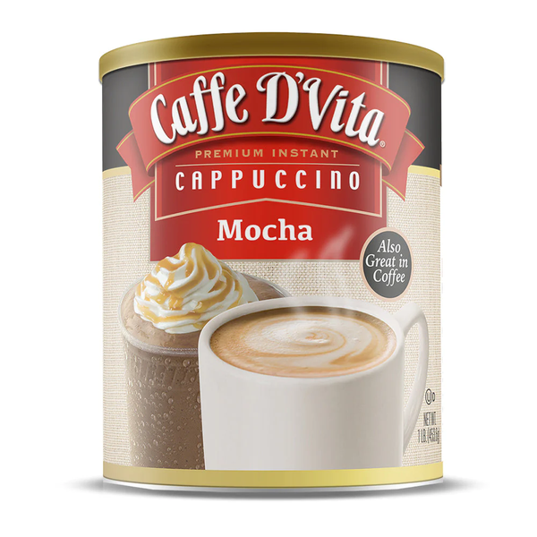 Caffe D'Vita Mocha Cappuccino - Can (16oz) – LollicupStore