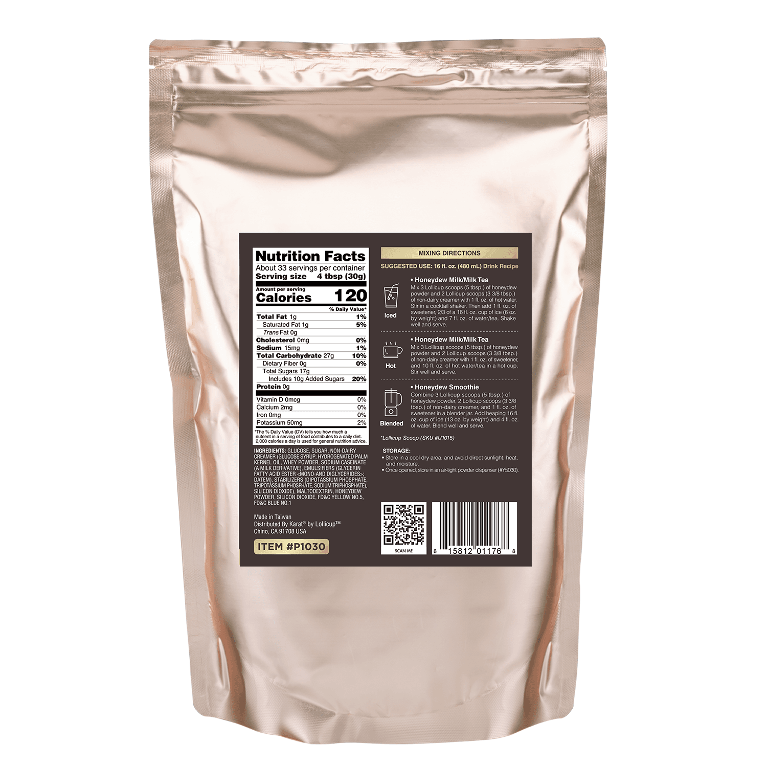 Coconut Powder - Bag (2.2 lbs)