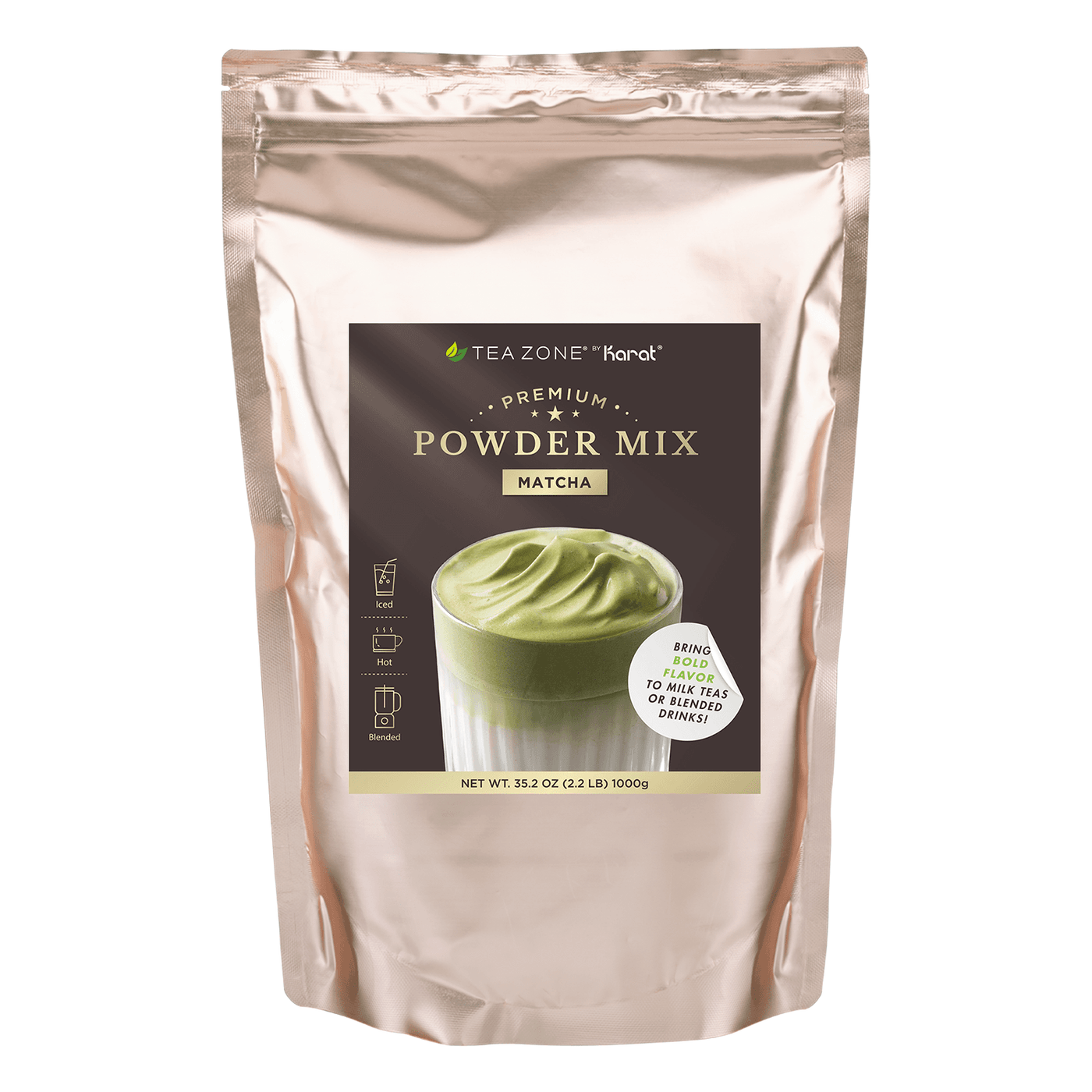 Powder Tea Matcha Green Tea Powder - Bag (2.2 lbs) – LollicupStore