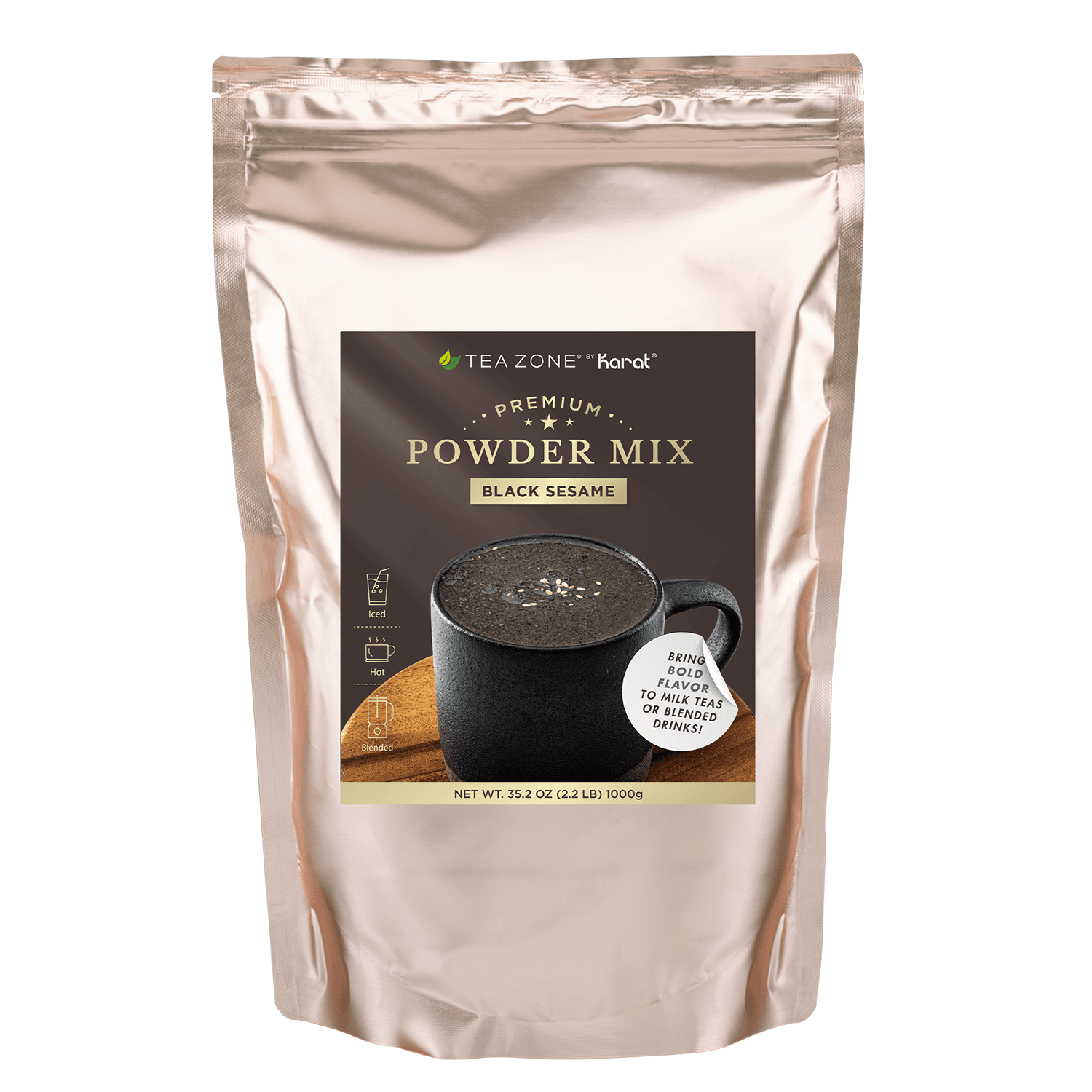 Black Sesame Powder - Bag (2.2 lbs)