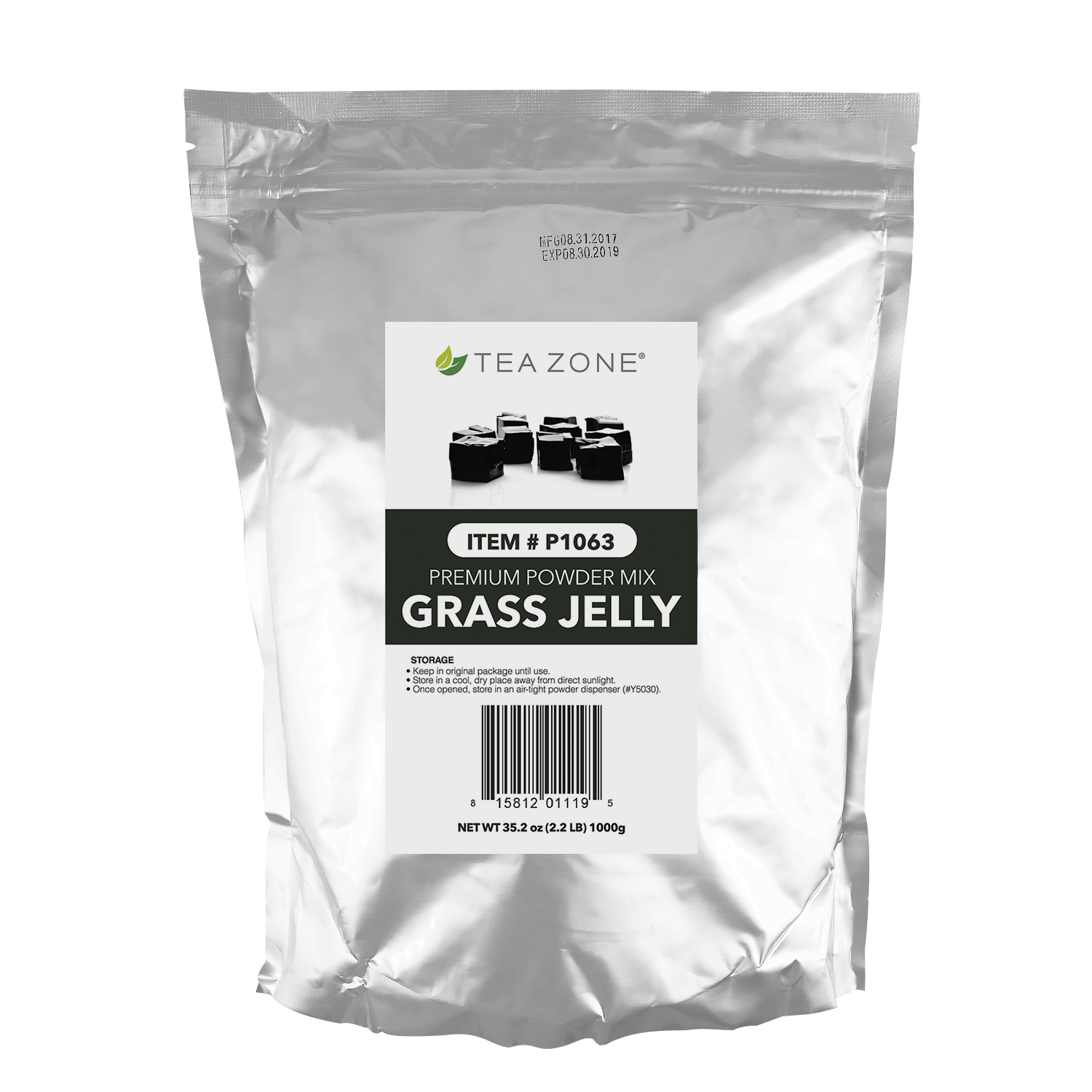 Grass Jelly Powder - Bag (2.2 lbs)