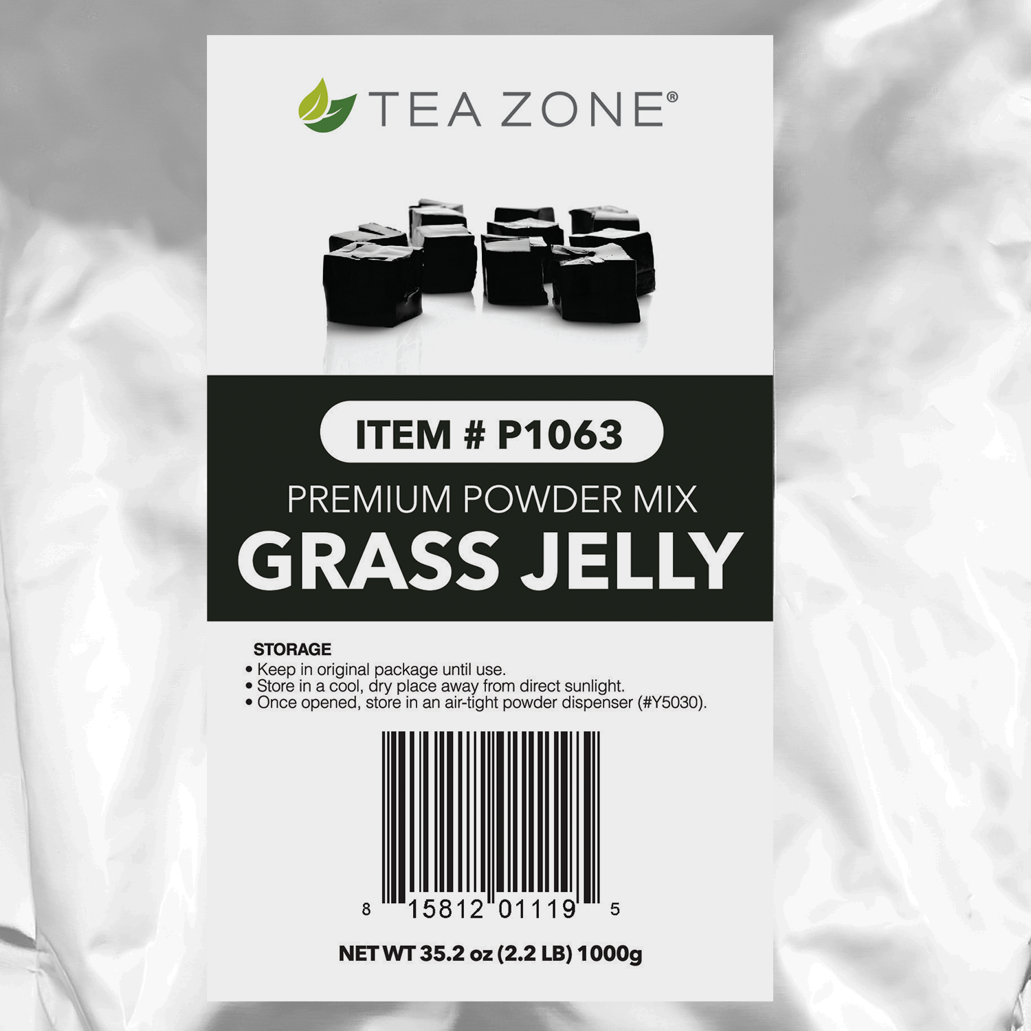 Grass Jelly Powder - Bag (2.2 lbs)