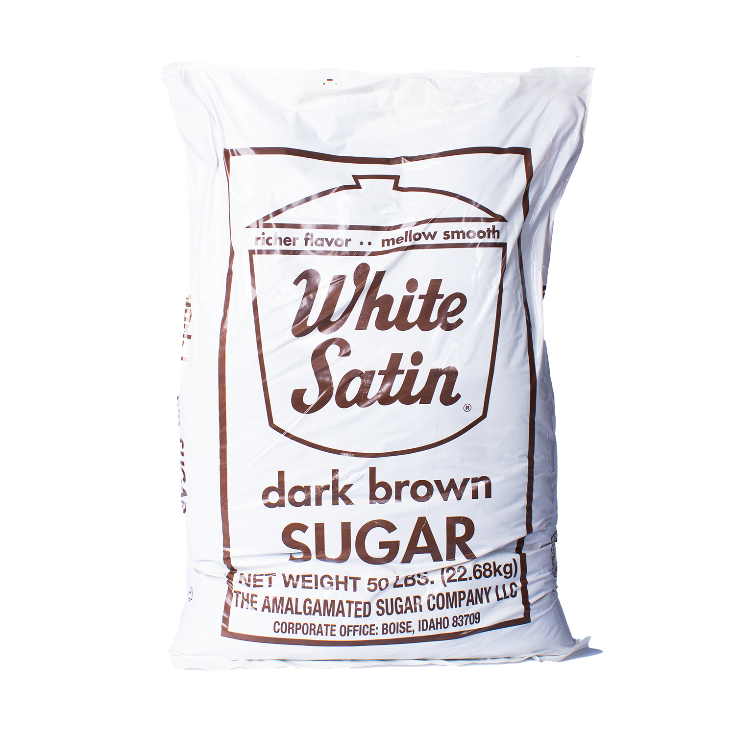 White Satin Dark Brown Sugar - Bag (50 lbs)