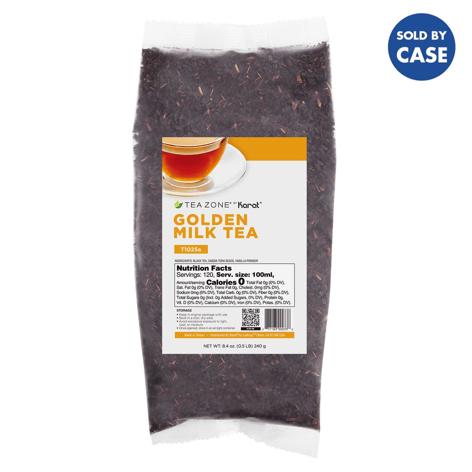 Golden Milk Tea Leaves - Case of 25 bags