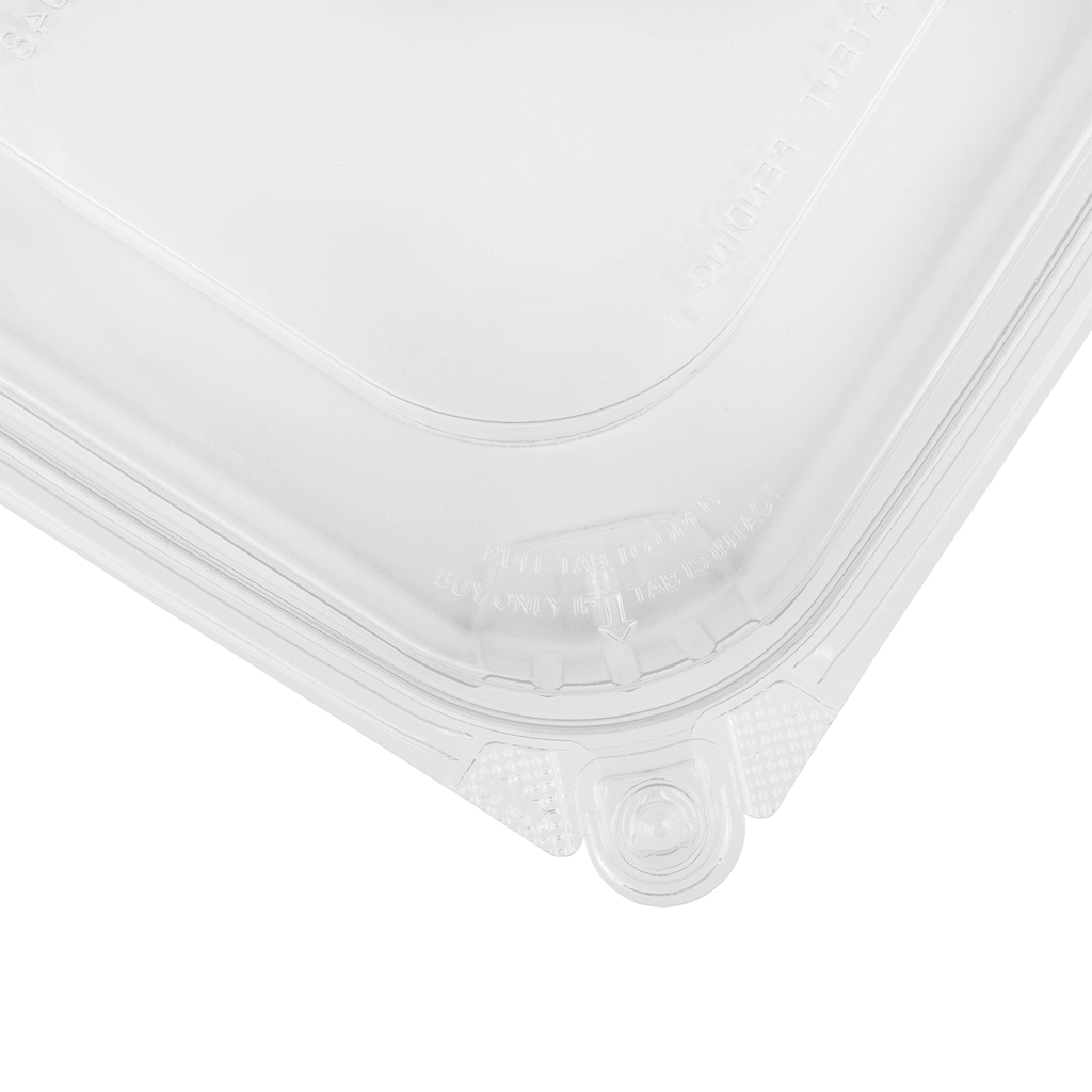 9 x 13 Clear Rectangle Tray Disposable PET Lids (48 Lids), 48 Lids - Harris  Teeter