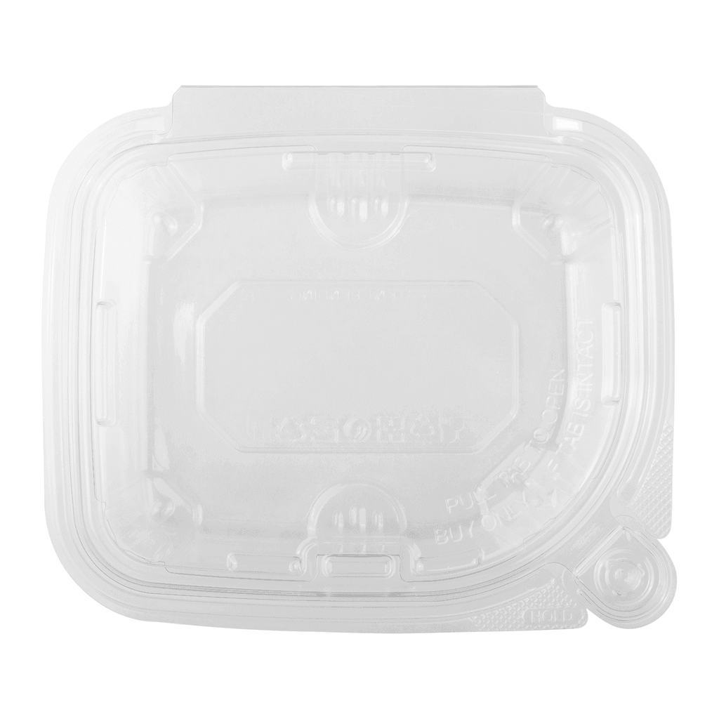 12 Oz Clear Hinged Flat Lid Container - 200 Pcs/cs – Ampack