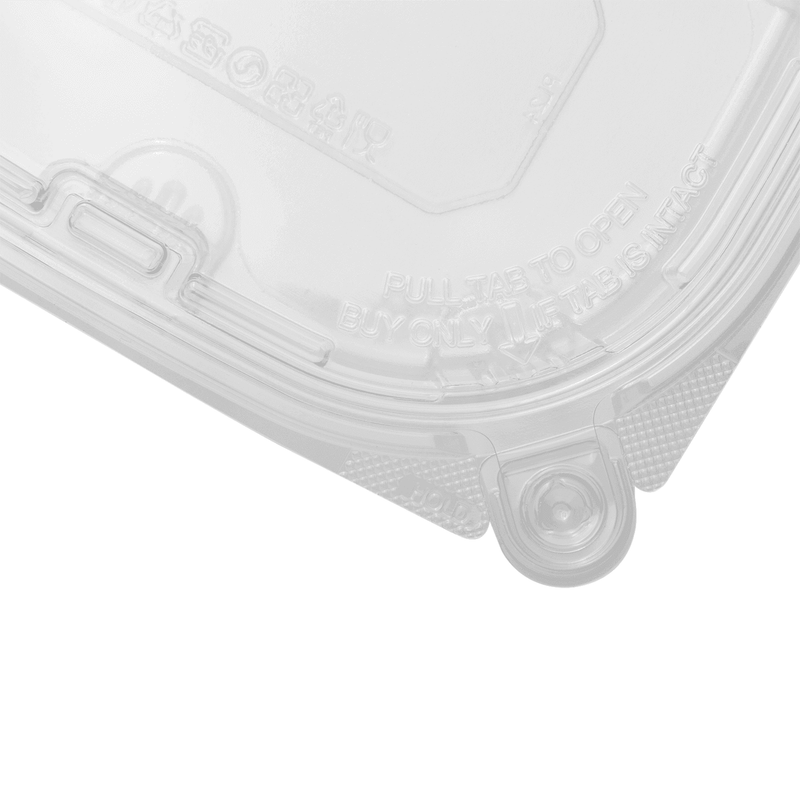Yocup Company: Karat 24 oz Clear PET Plastic Hinged-Lid Deli Container - 1  case (200 piece)