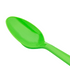 [1,000 ct] PP Plastic Medium Weight Tea Spoons, Green