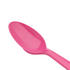 [1,000 ct] PP Plastic Medium Weight Tea Spoons, Pink