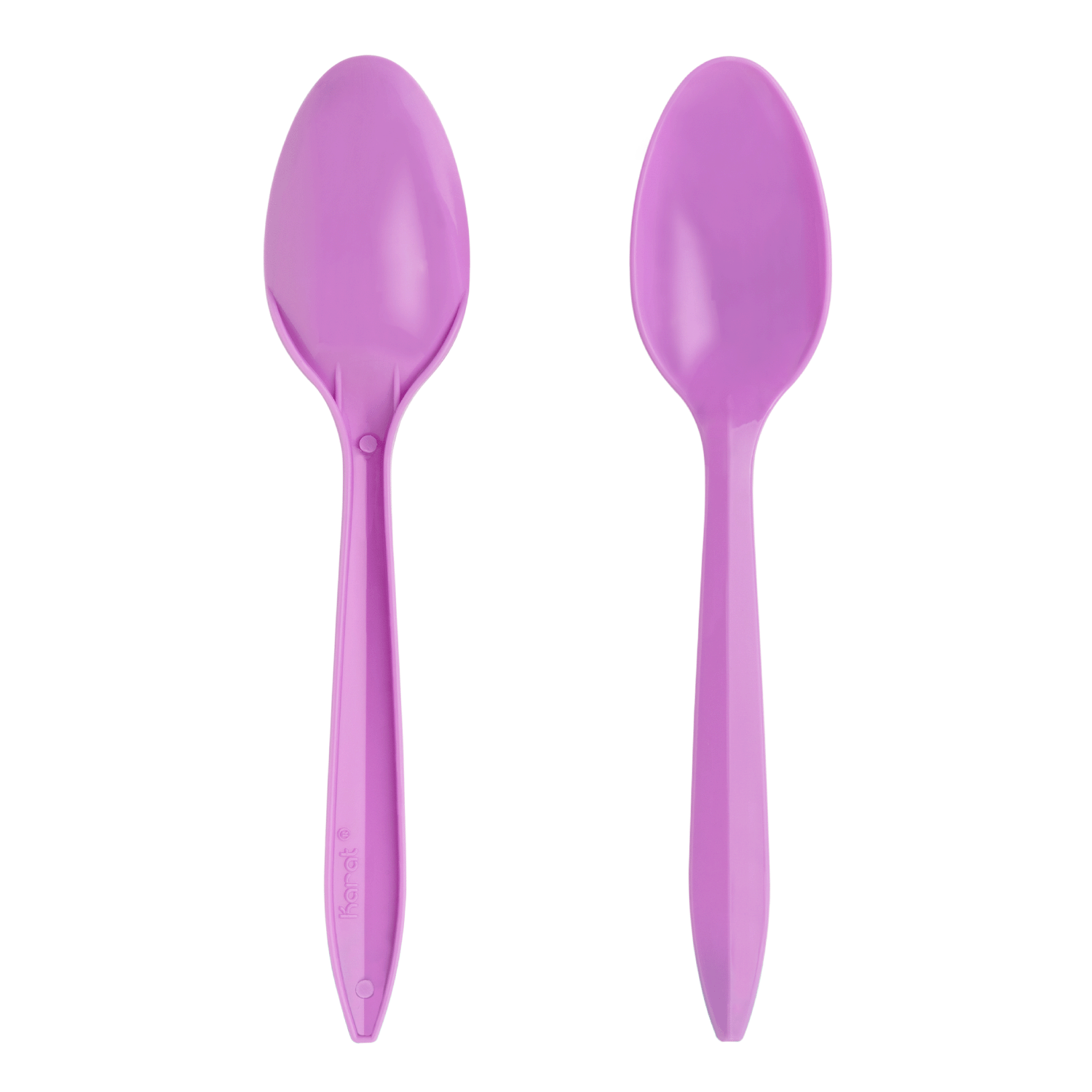[1,000 ct] Plastic Tea Spoons | Medium Weight (Rainbow)