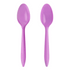 [1,000 ct] Plastic Tea Spoons | Medium Weight (Rainbow)