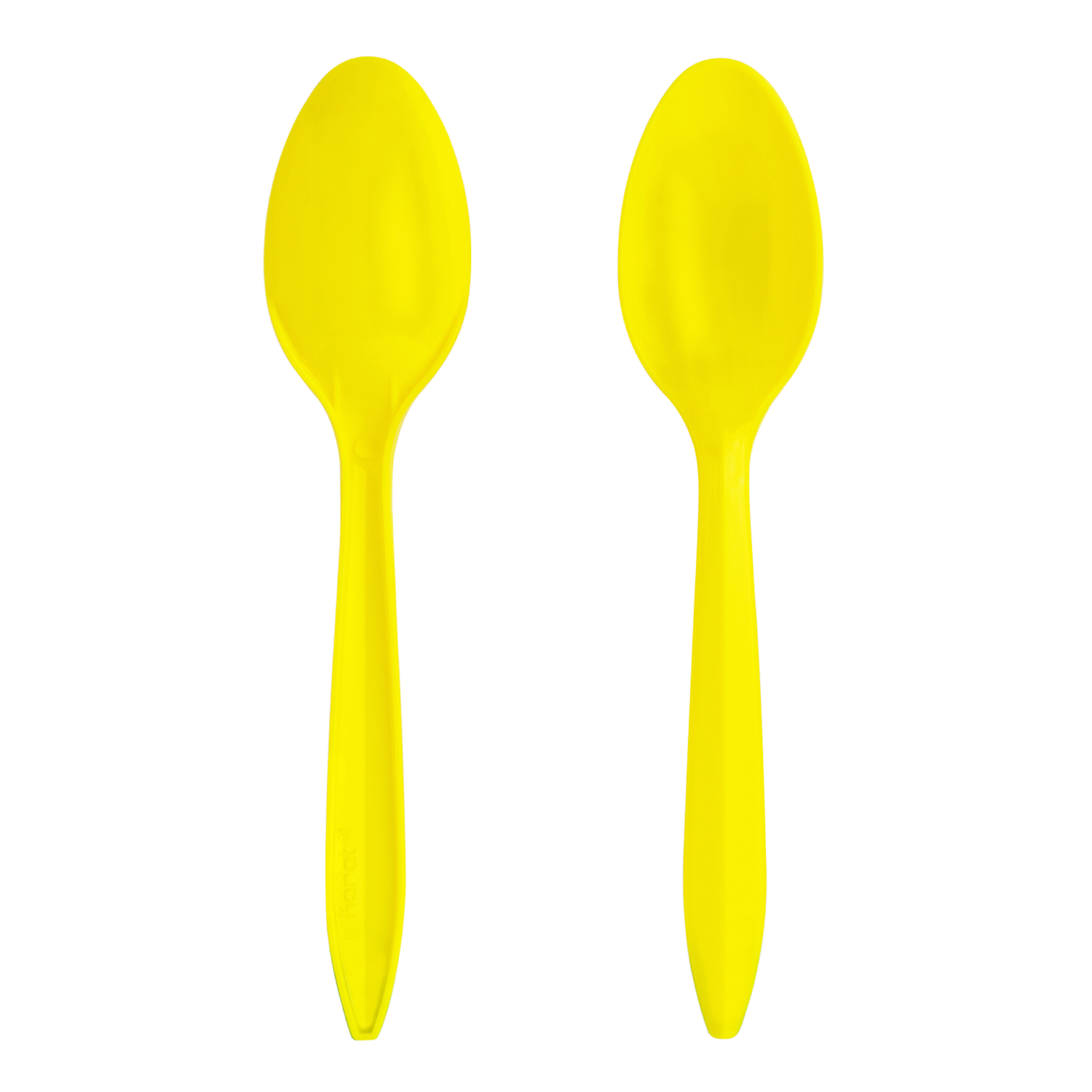 [1,000 ct] Plastic Tea Spoons | Medium Weight (Rainbow)