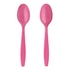 [1,000 ct] PP Plastic Extra Heavy Weight Tea Spoons, Pink