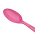 [1,000 ct] PP Plastic Extra Heavy Weight Tea Spoons, Pink