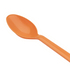 [1,000 ct] PP Plastic Heavy Weight Soda Spoons, Orange
