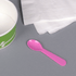 [4,000 ct] PS Plastic Tasting Spoon, Pink