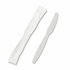 [1,000 ct] PS Plastic Heavy Weight Knives Wrapped, White
