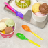 [1,000 ct] PP Plastic Medium Weight Color Changing Tea Spoons, Yellow to Orange