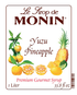 Monin Yuzu Pineapple Syrup - Bottle (1L)