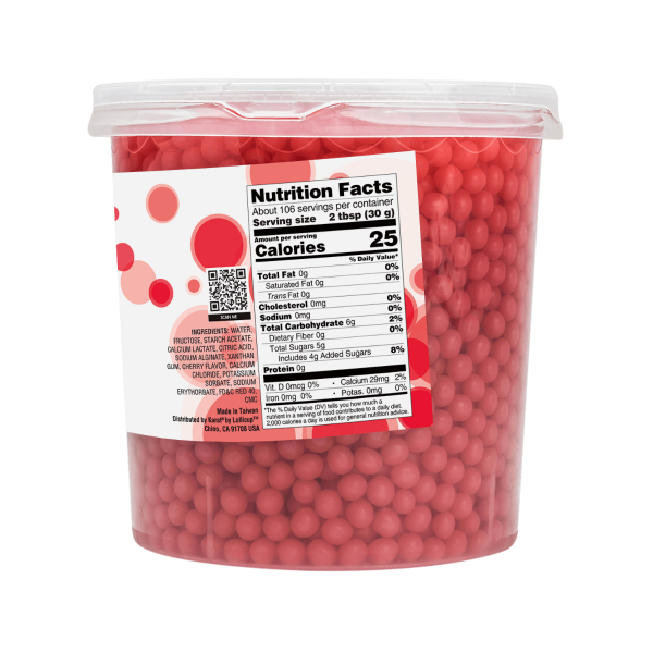 Cherry Popping Pearls - Jar (7 lbs)