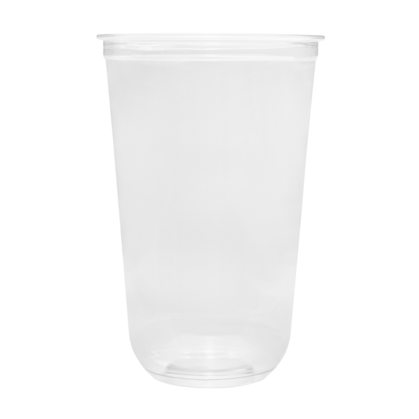 U-Shape Karat 24oz PET Clear Cup