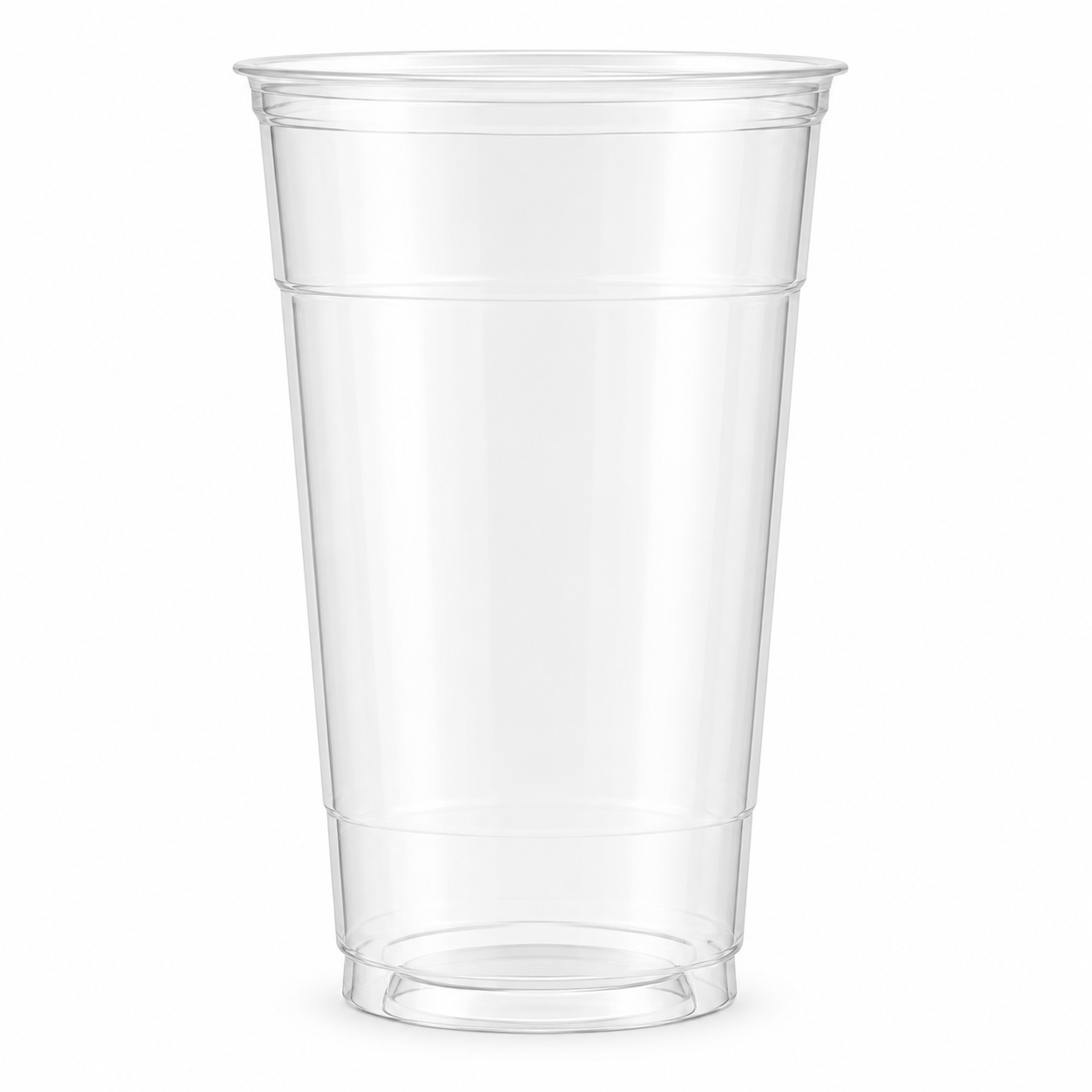 [300 ct] 32 oz Clear Plastic Cold Cups | PET | 107 mm