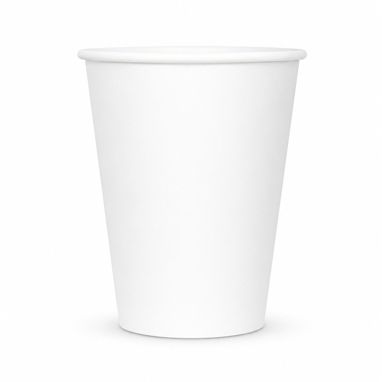 [1,000 ct] 12 oz Paper Cold Cups | 90 mm | White