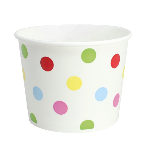 Dot Print Karat 16oz Food Containers