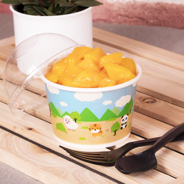 [1,000 ct] Paper Food Containers | 4 – 8 oz