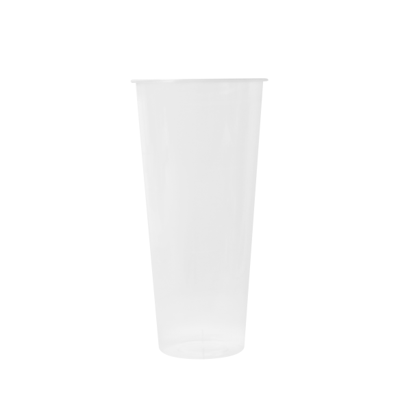 Karat 24oz Tall Premium PP Plastic Cup (90mm), Clear - 500 pcs